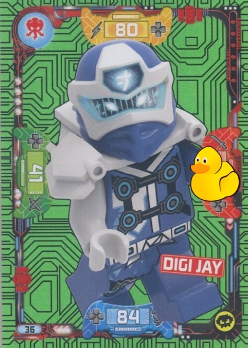 LEGO Ninjago Serie 5 | #036 Digi Jay