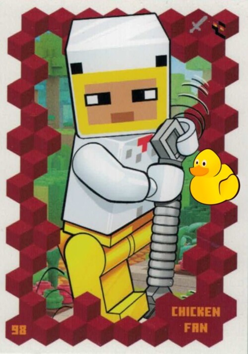 LEGO Minecraft Serie 3 | #098 Chicken Fan