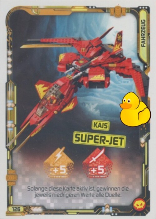 LEGO Ninjago Serie 5 Next Level | #126 Kais Super-Jet 