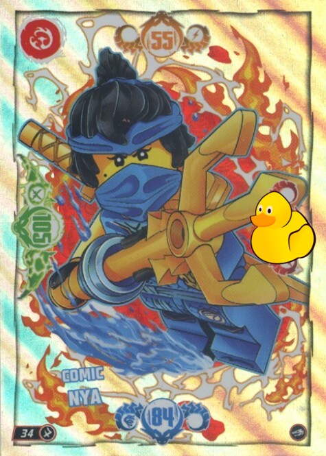 LEGO Ninjago Serie 10 | #034 Comic Nya