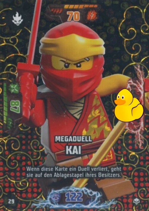 LEGO Ninjago Serie 7 Next Level | #029 Megaduell Kai