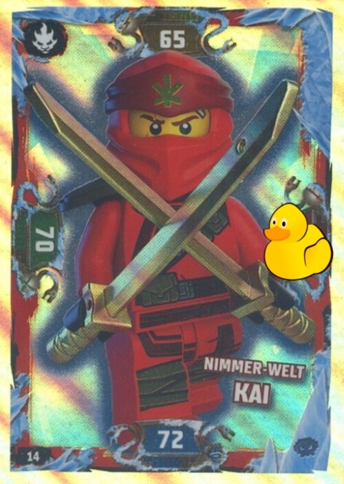 LEGO Ninjago Serie 5 | #014 Nimmer-Welt Kai