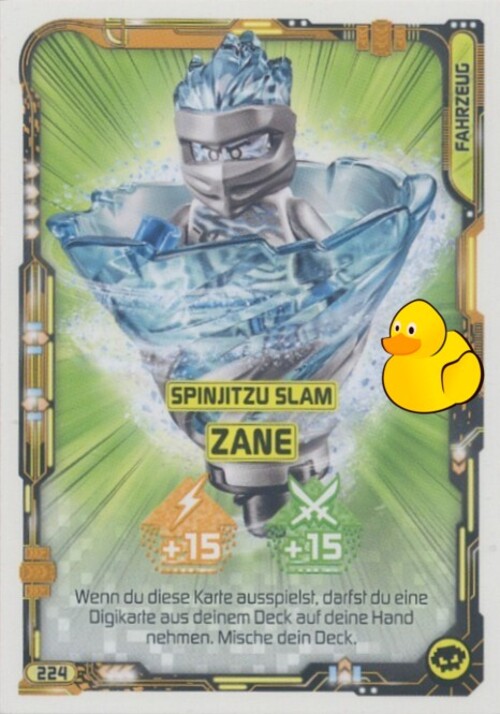 LEGO Ninjago Serie 5 | #224 Spinjitzu Slam Zane 
