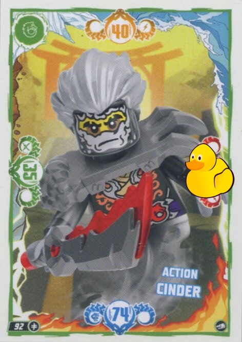 LEGO Ninjago Serie 10 | #092 Action Cinder