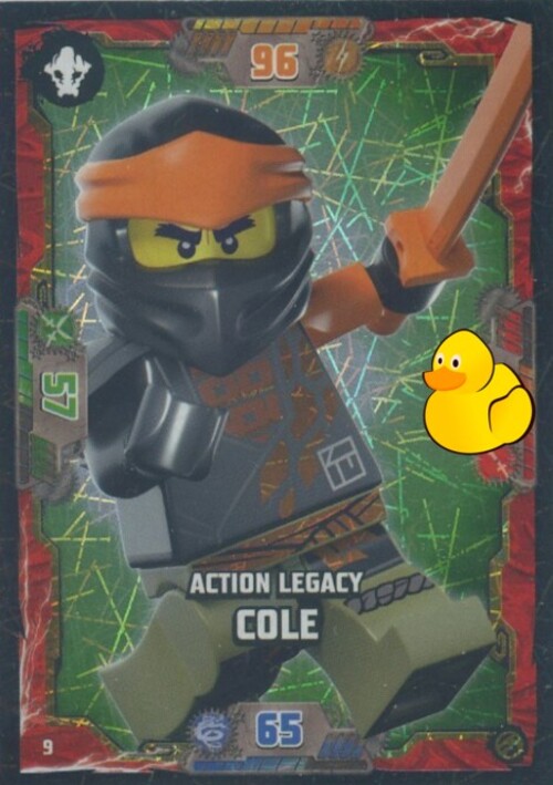 LEGO Ninjago Serie 7 | #009 Action Legacy Cole