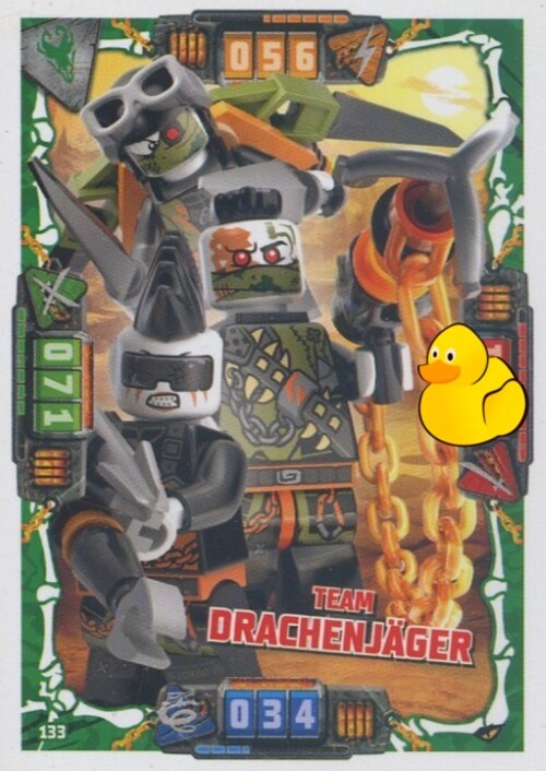 LEGO Ninjago Serie 4 | #133 Team Drachenjäger 