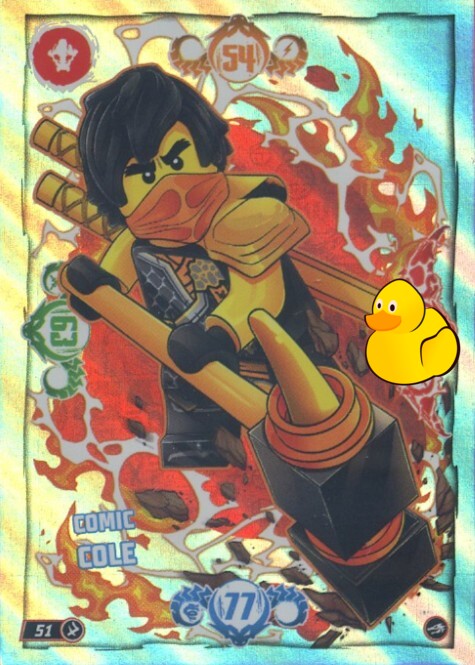 LEGO Ninjago Serie 10 | #051 Comic Cole