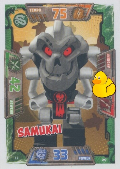 LEGO Ninjago Serie 2 | #080 Samurai 