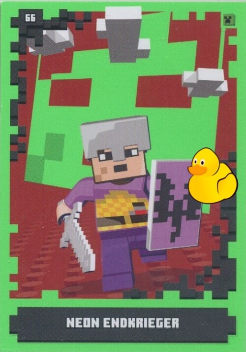 LEGO Minecraft Serie 1 | #066 Neon Endkrieger