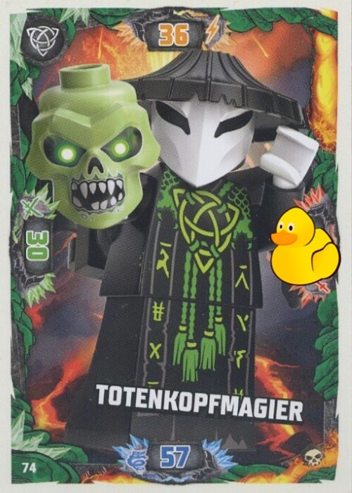 LEGO Ninjago Serie 6 | #074 Totenkopfmagier 
