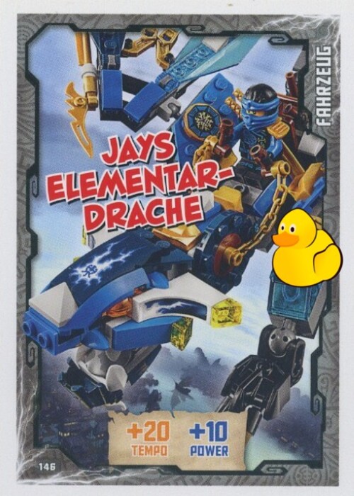 LEGO Ninjago Serie 1 | #146 Jays Elementardrache 