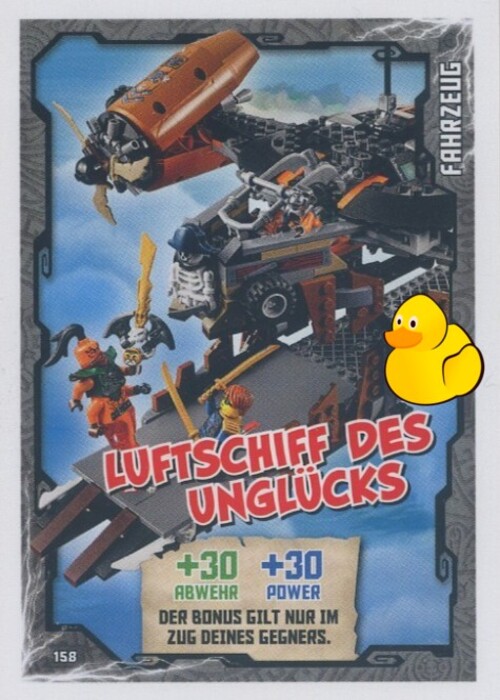 LEGO Ninjago Serie 1 | #158 Luftschiff des Unglücks 