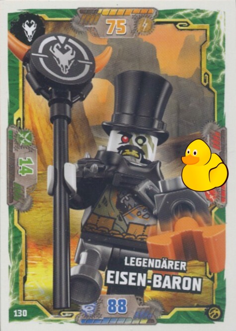 LEGO Ninjago Serie 7 | #130 Legendärer Eisen-Baron