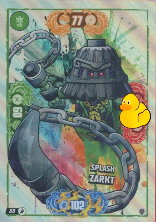 LEGO Ninjago Serie 11 | #088 Splash Zarkt
