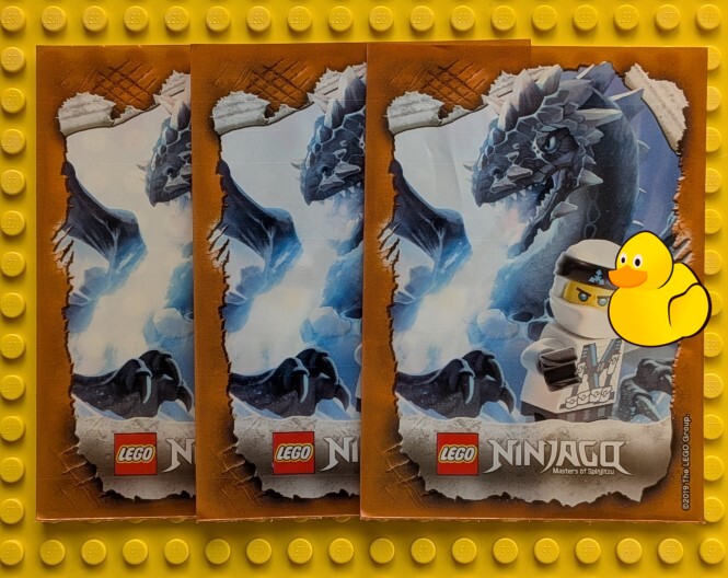 LEGO Ninjago Sleeves | "Zane & Drache" Serie 4