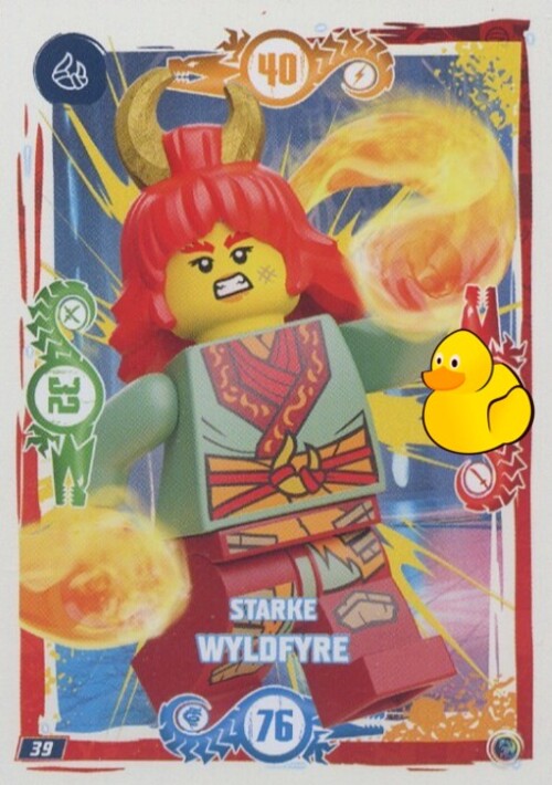 LEGO Ninjago Serie 9 | #039 Starke Wyldfyre