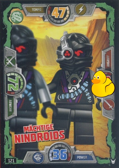 LEGO Ninjago Serie 3 | #121 Mächtige Nindroids 