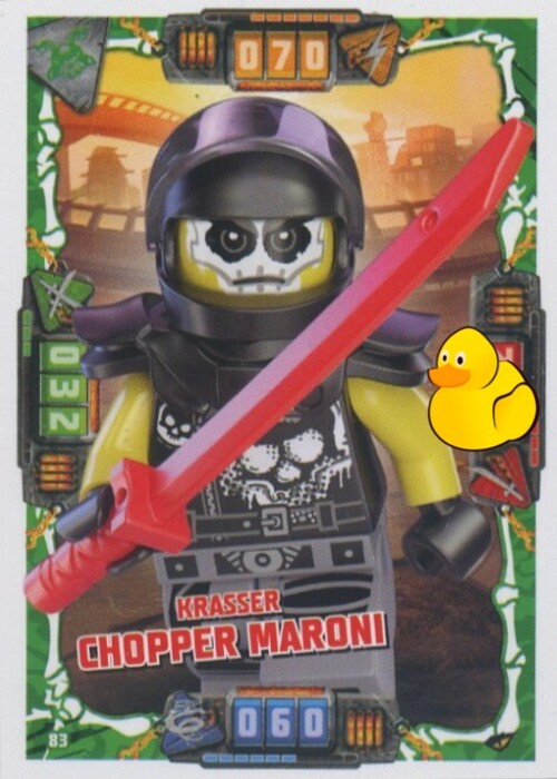 LEGO Ninjago Serie 4 | #083 Krasser Chopper Maroni 