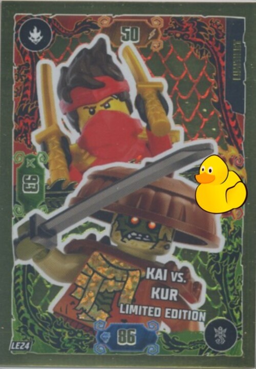 LEGO Ninjago Serie 11 | #LE024 Kai vs. Kur Limited Edition