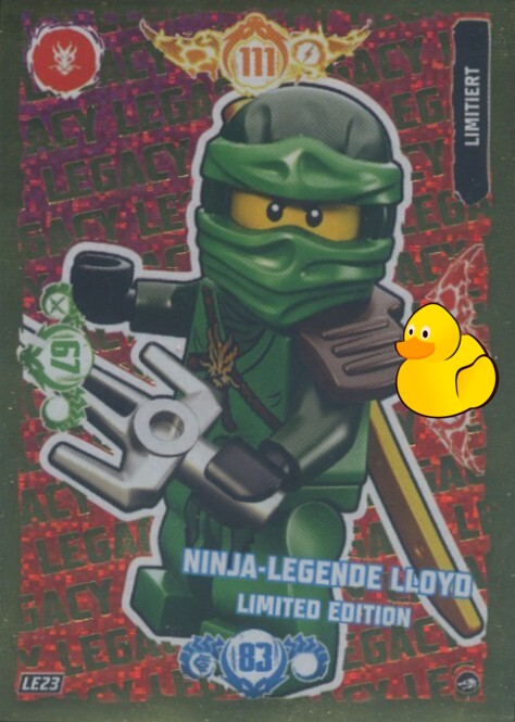 LEGO Ninjago Serie 10 | #LE023 Ninja-Legende Lloyd