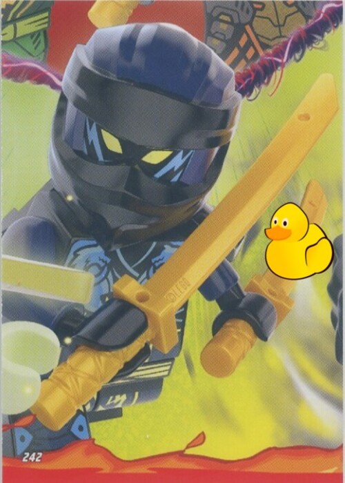 LEGO Ninjago Serie 10 | #242 Puzzle 2 – unten mitte