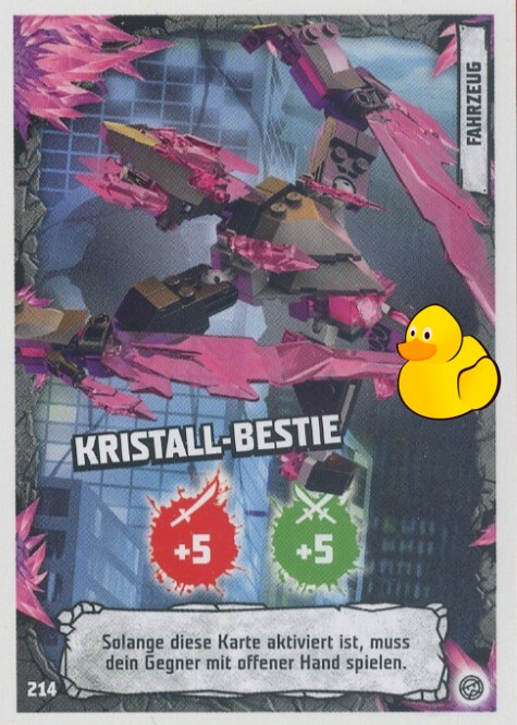 LEGO Ninjago Serie 8 | #214 Kristall-Bestie