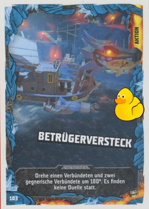 LEGO Ninjago Serie 6 Next Level | #103 Betrügerversteck 