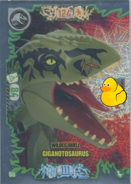 LEGO Jurassic World Serie 3 | #053 Wildes Duell Giganotosaurus