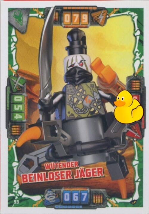 LEGO Ninjago Serie 4 | #093 Wütender Beinloser Jäger 
