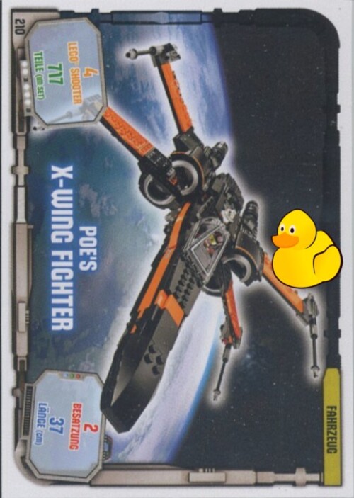 LEGO Star Wars TCC 2018 | #210 Poe’s X-Wing Fighter 