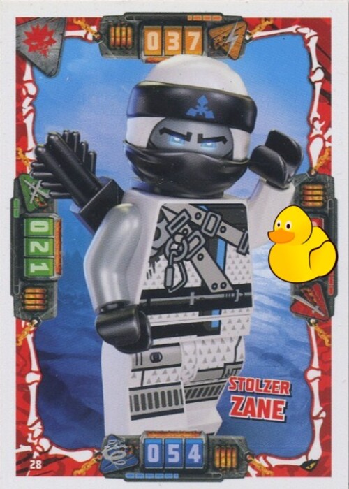 LEGO Ninjago Serie 4 | #028 Stolzer Zane