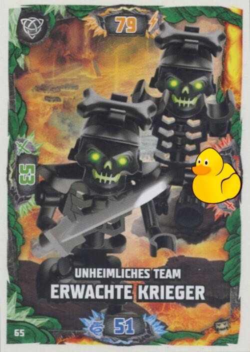 LEGO Ninjago Serie 6 Next Level | #065 Unh. Team Erwachte Krieger 