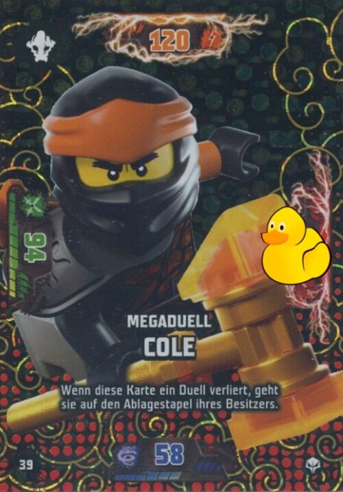 LEGO Ninjago Serie 7 Next Level | #039 Megaduell Cole