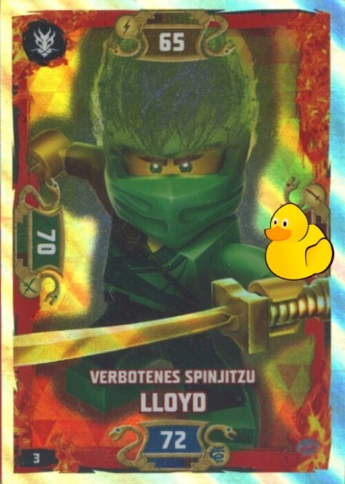 LEGO Ninjago Serie 5 | #003 Verbotenes Spinjitzu Lloyd