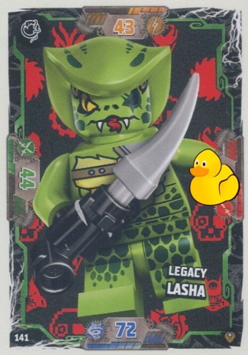 LEGO Ninjago Serie 9 Next Level  | #141 Legacy Lasha