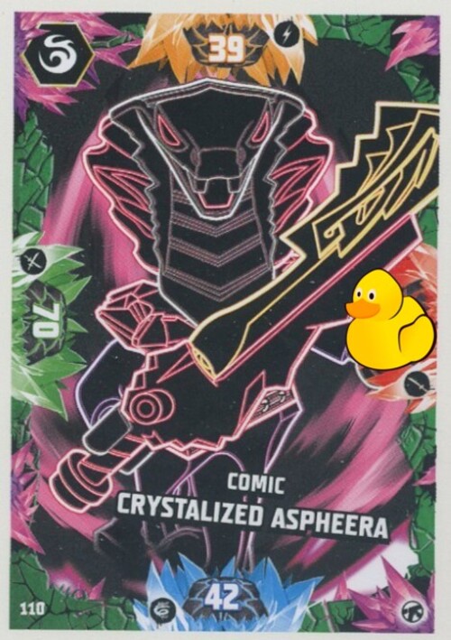 LEGO Ninjago Serie 8 Next Level | #110 Comic Crystalized Aspheera