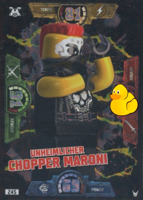 LEGO Ninjago Serie 3 | #245 Unheimlicher Chopper Maroni