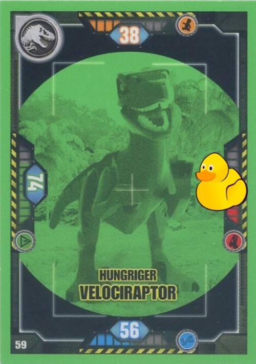 LEGO Jurassic World Serie 1 | #059 Hungriger Velociraptor