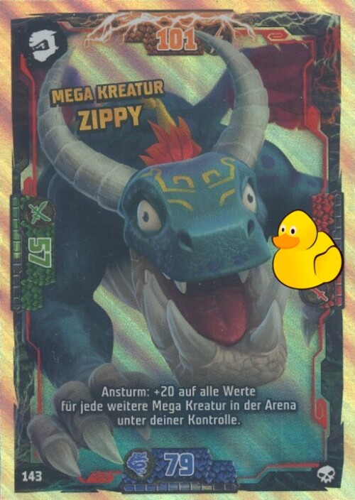 LEGO Ninjago Serie 6 | #143 Mega Kreatur Zippy