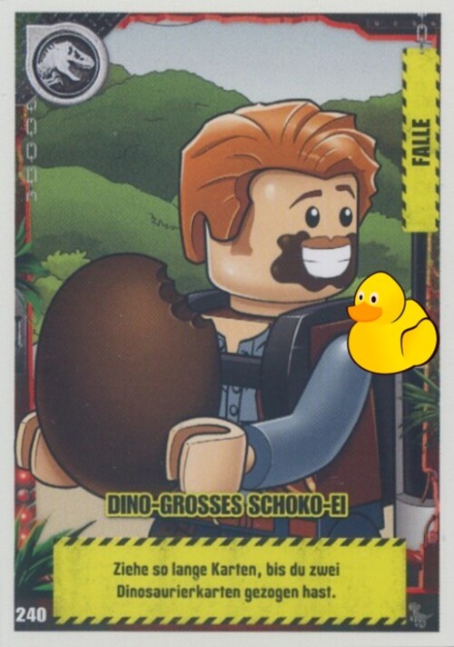 LEGO Jurassic World Serie 3 | #240 Dino-großes Schocko-Ei