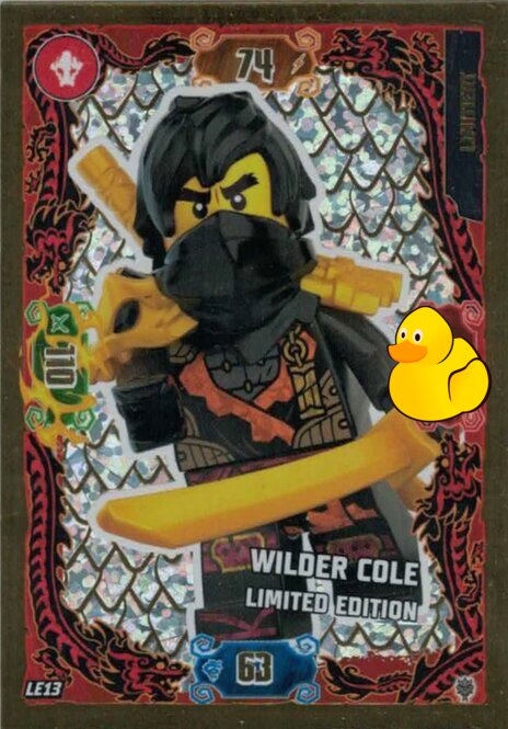 LEGO Ninjago Serie 11 | #LE013 Wilder Cole Limited Edition