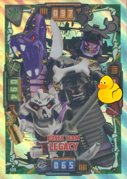 LEGO Ninjago Serie 4 | #135 Böses Team Legacy