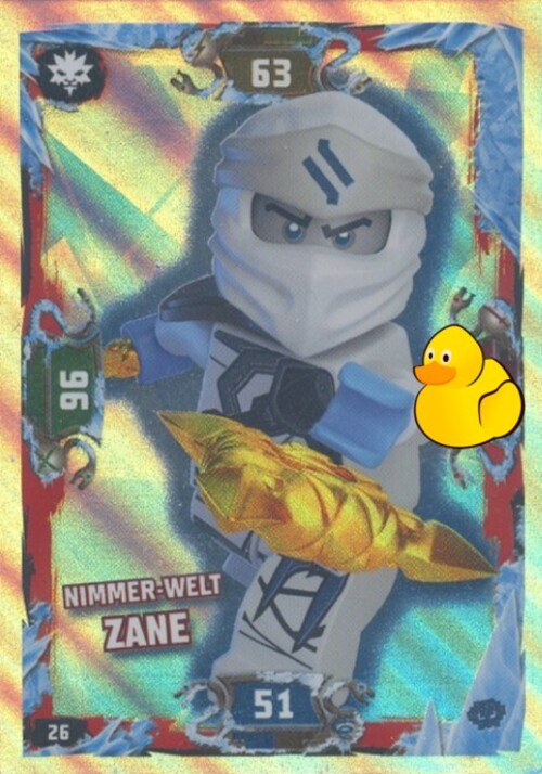 LEGO Ninjago Serie 5 | #026 Nimmer-Welt Zane
