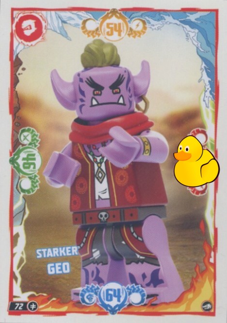LEGO Ninjago Serie 10 | #072 Starker Geo
