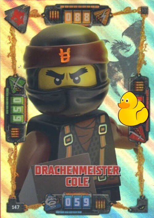 LEGO Ninjago Serie 4 | #147 Drachenmeister Cole