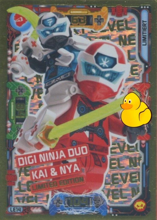 LEGO Ninjago Serie 5 Next Level | #LE14 Digi Ninja Duo Kai & Nya 