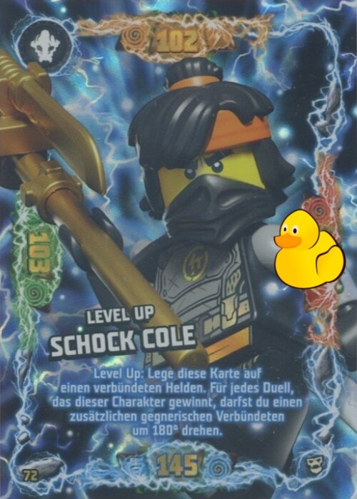 LEGO Ninjago Serie 6 Next Level | #072 Level Up Schock Cole