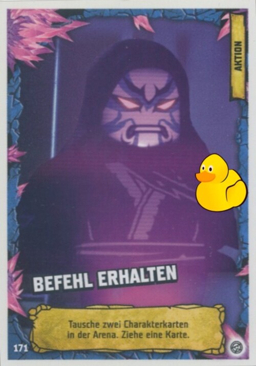 LEGO Ninjago Serie 8 | #171 Befehl erhalten