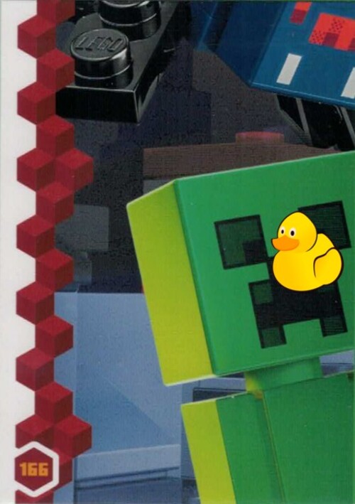 LEGO Minecraft Serie 3 | #166 Puzzlekarte Unter der Erde 4
