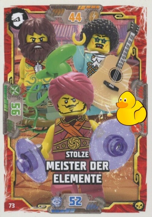 LEGO Ninjago Serie 6 | #073 Stolze Meister der Elemente 